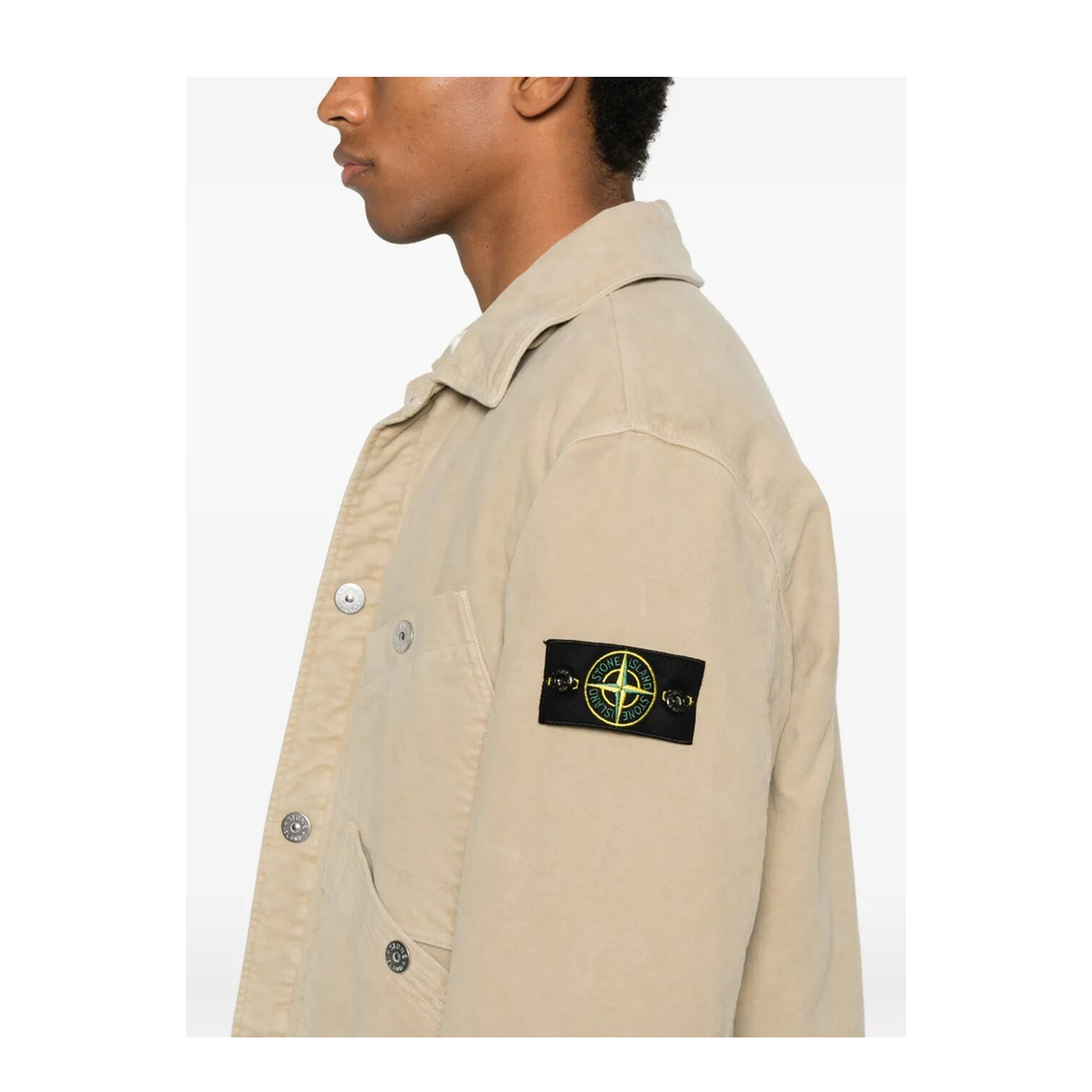 MAYFEYR - Stone Island - Cotton Jacket With Multiple Pockets - K2S154100055S0228