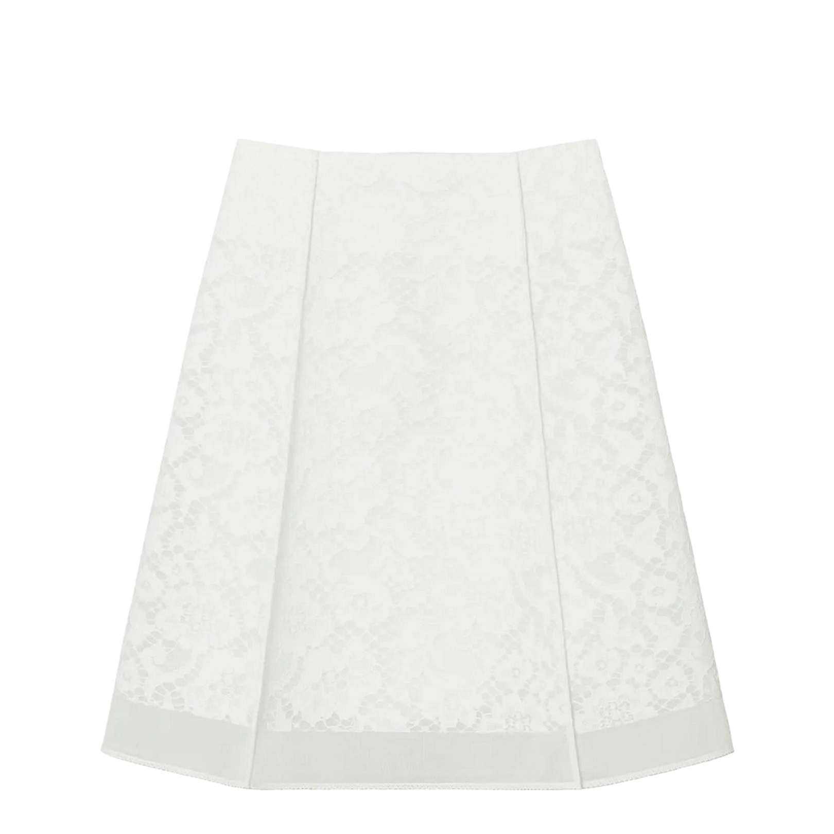 White Lace Skirt