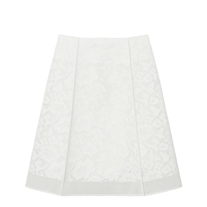 White Lace Skirt