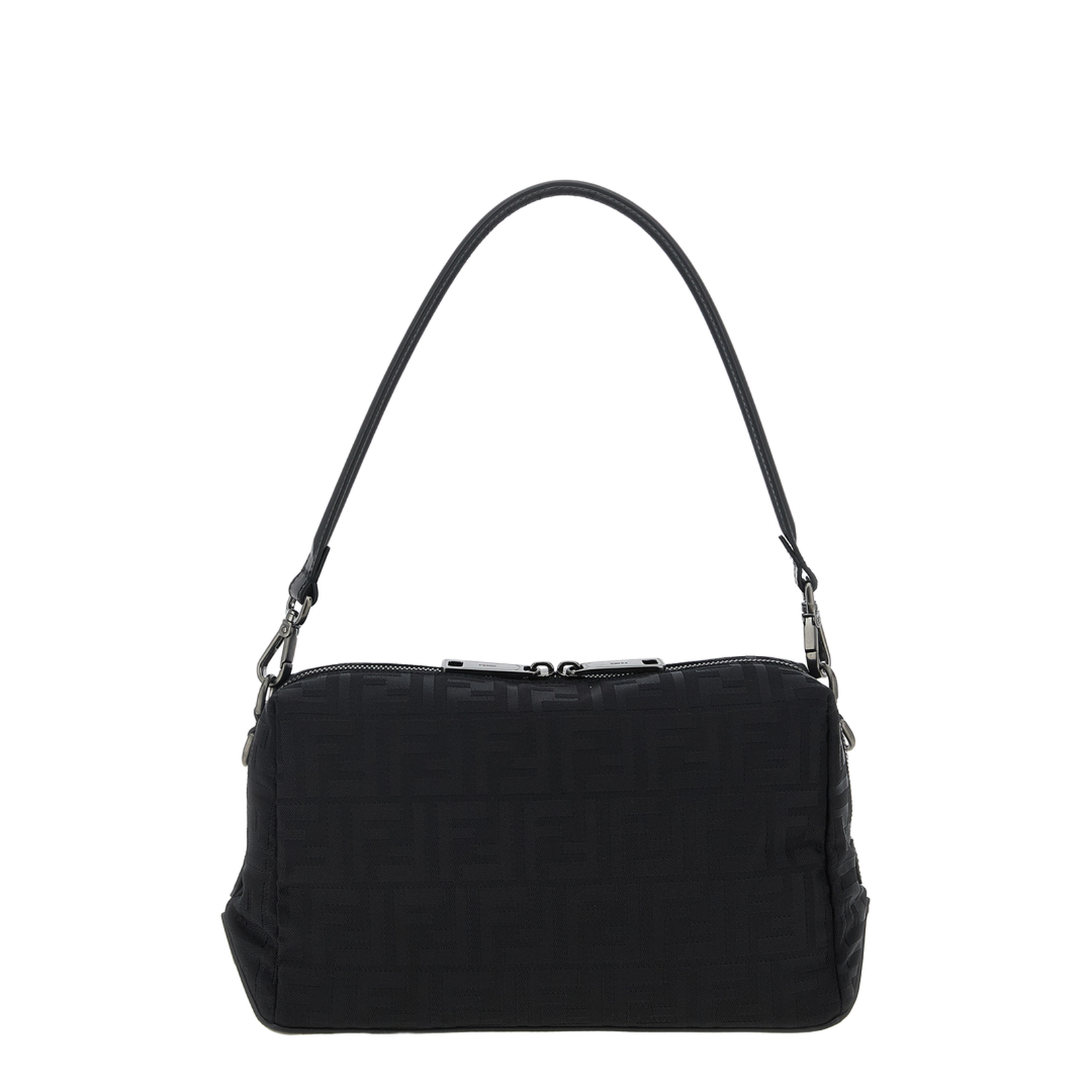Medium Fabric Black Bag