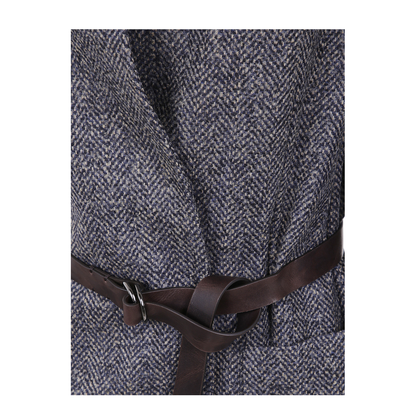 Wool Blazer Jacket - Blue