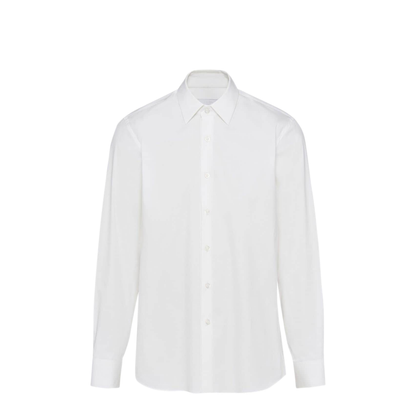 MAYFEYR - Prada - Long-Sleeve Cotton Shirt - UCM608SOOO10HTF0009