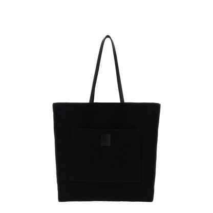 MAYFEYR - The Row - Black Canvas Tori Shopping Bag - W2115MW012BBLCS
