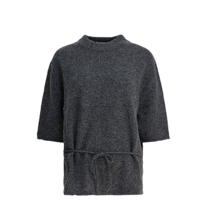 MAYFEYR - Umarmung - Wool Blend Crew Neck Sweater - UM253APO11GRAPHITE