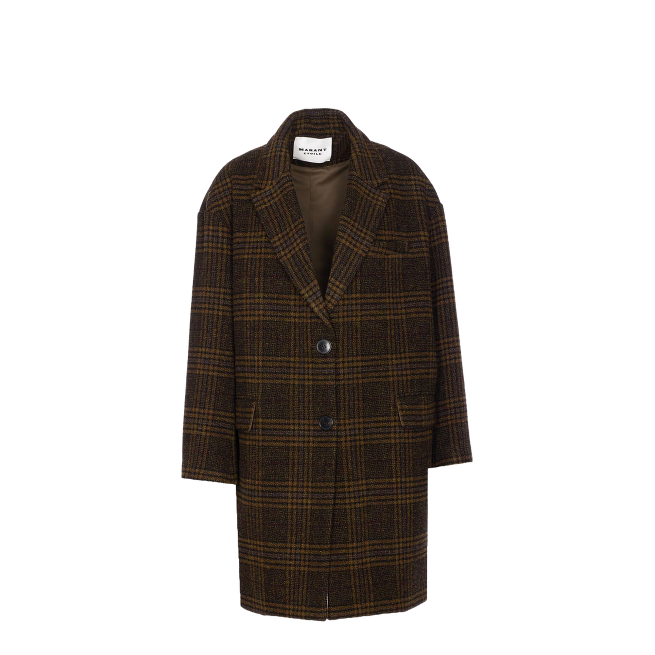 Wool Double-Breasted Coat