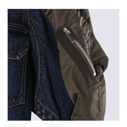 Denim Bomber Jacket