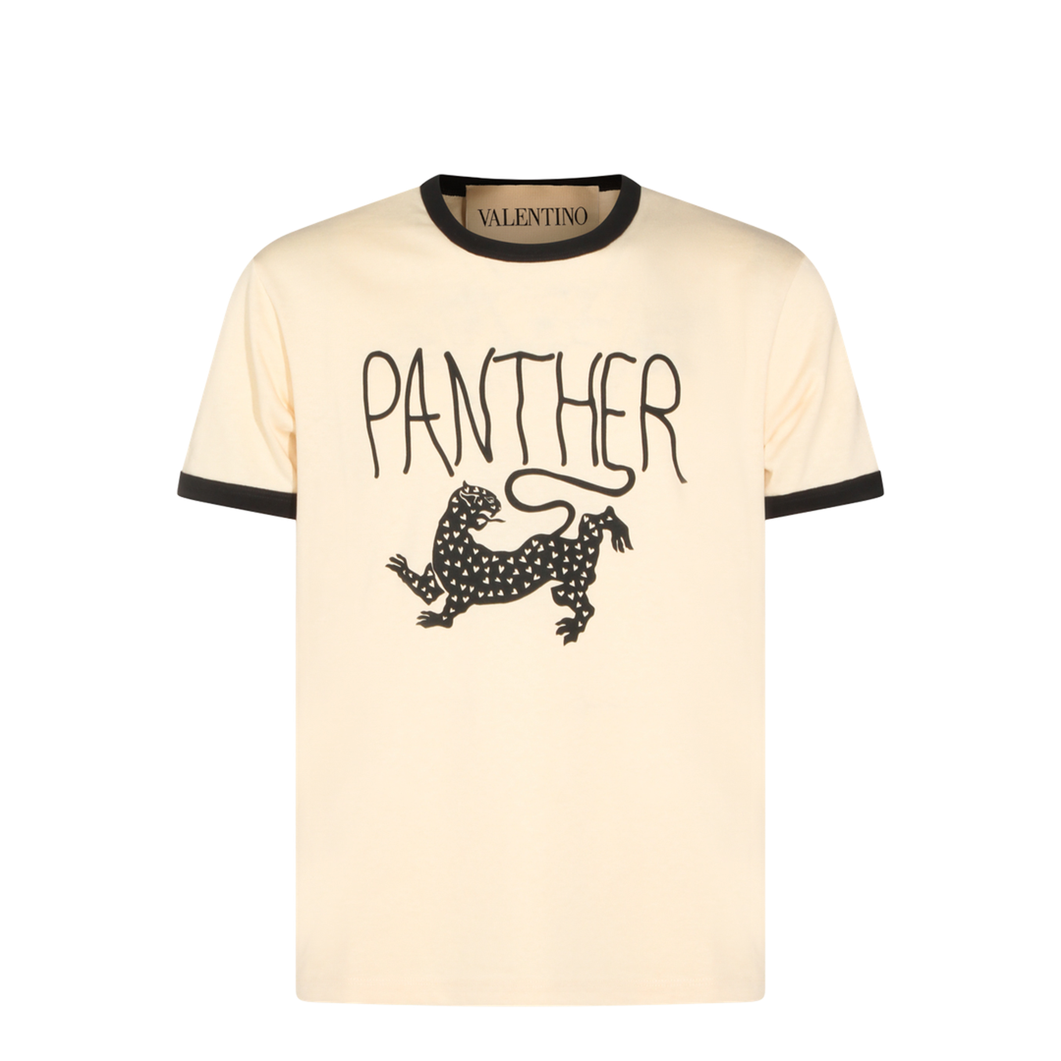 Beige Cotton T-Shirt