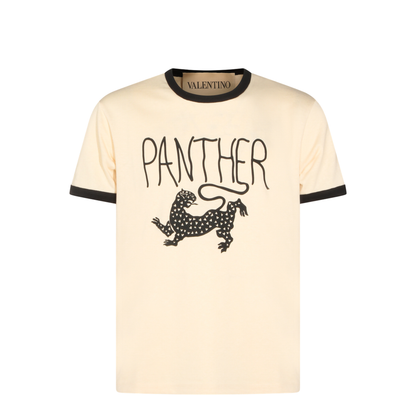 Beige Cotton T-Shirt