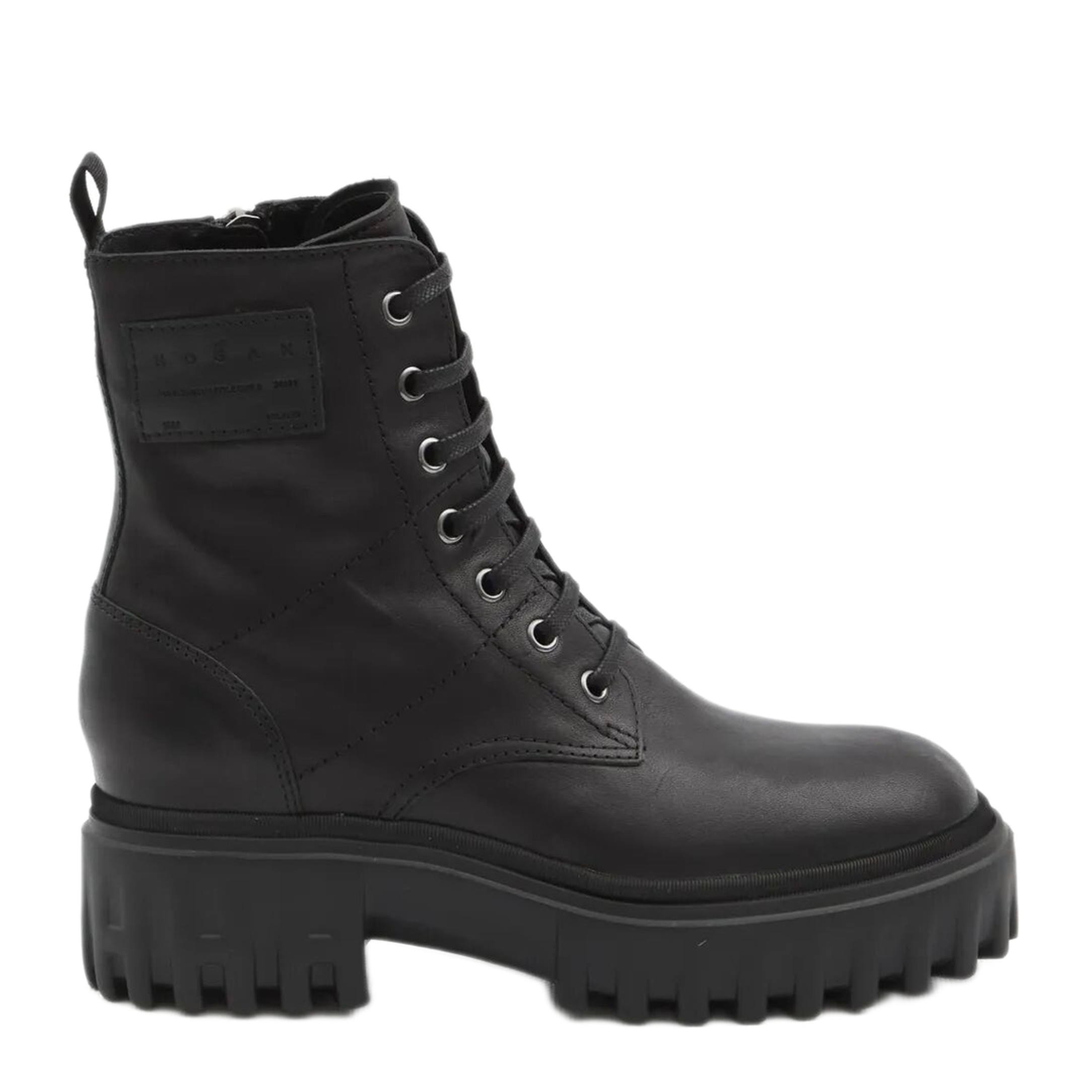 MAYFEYR - Hogan - Chunky Biker Boots In Leather - HXW7000FW70ULV