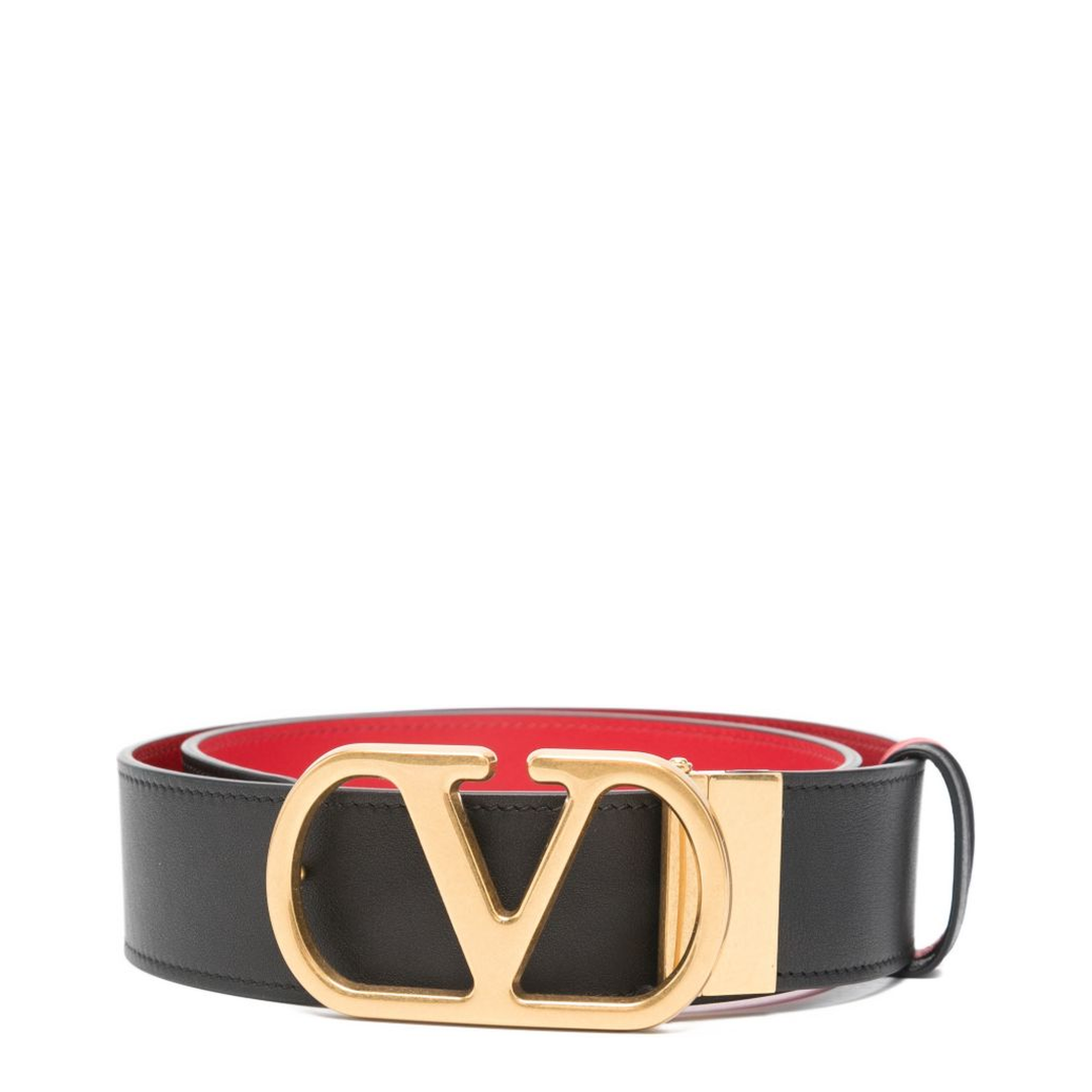 Vlogo Signature Leather Belt