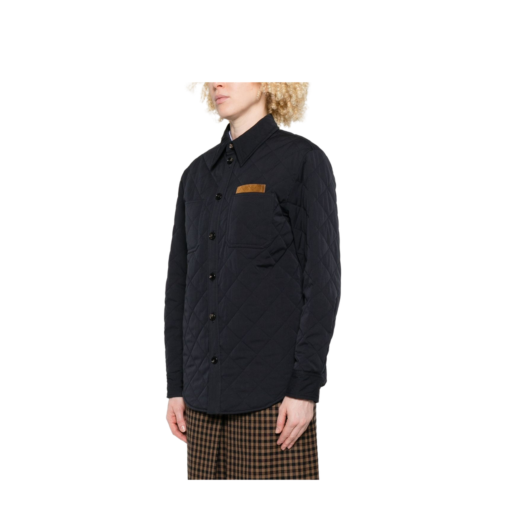 Quilted Cotton Overshirt