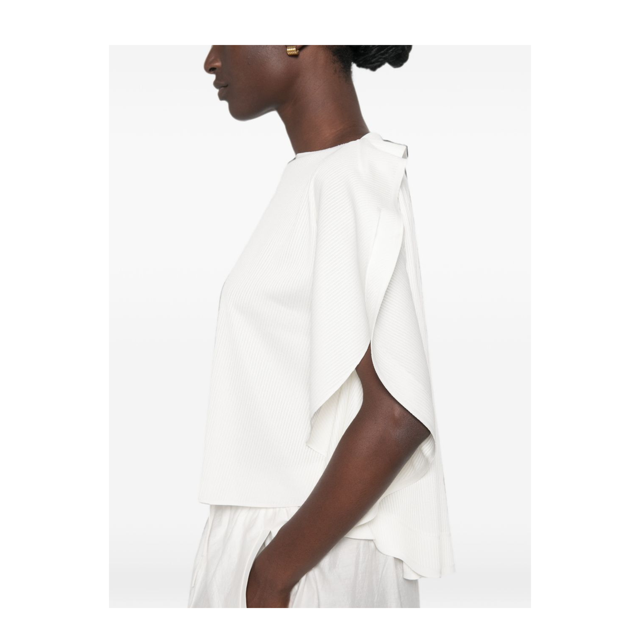 MAYFEYR - Pleats Please - Top White - PP68KK60101