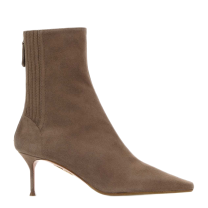 MAYFEYR - Aquazzura - Saint Honor Bootie - SAHMIDB0SUETORTORA