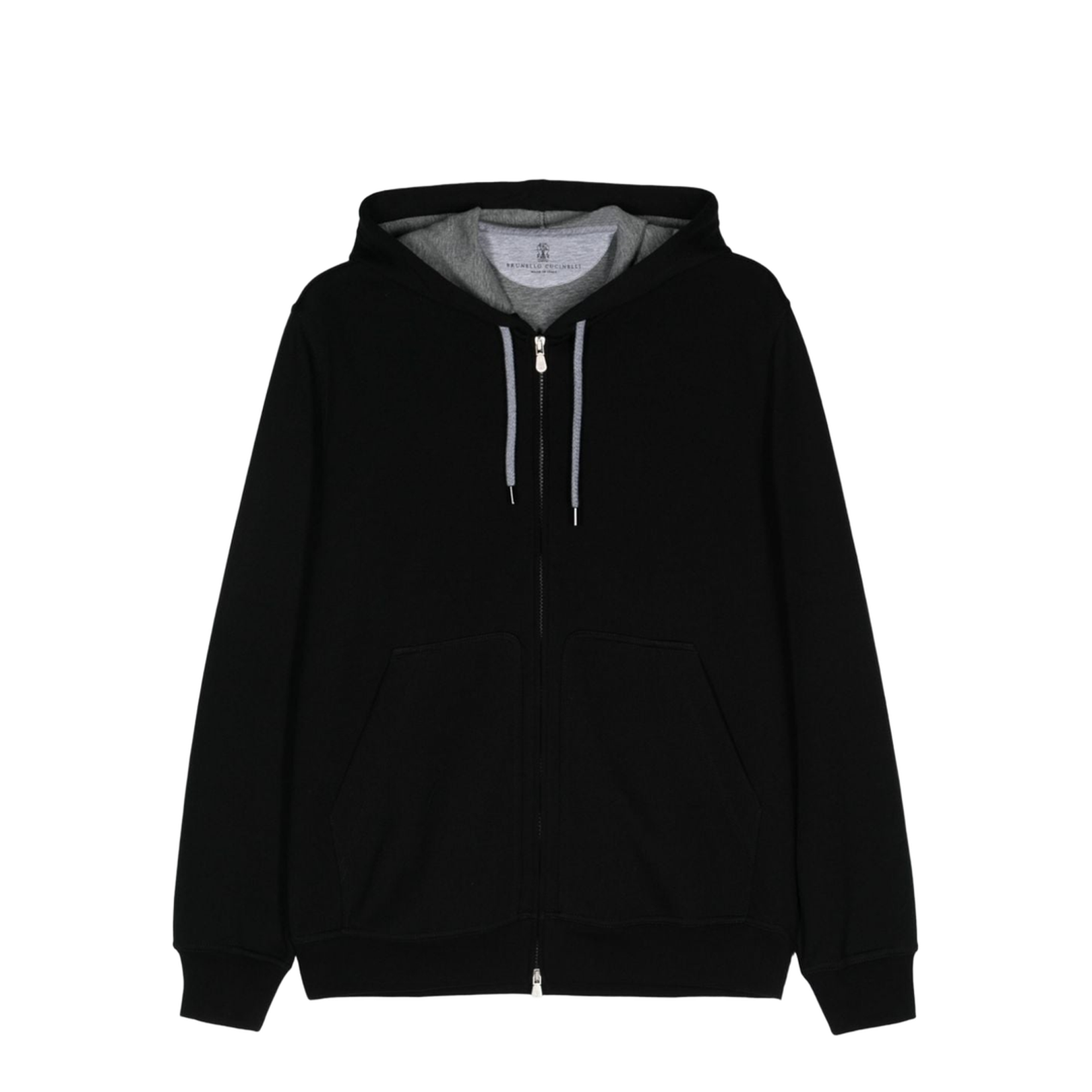 Zipped Hoodie with Pouch Pockets
