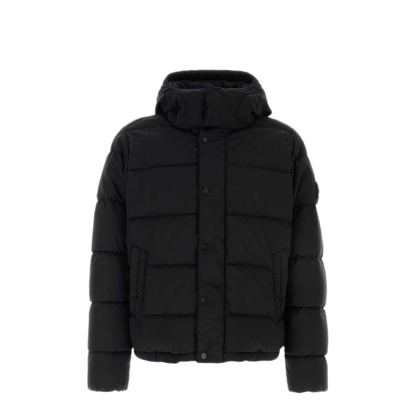MAYFEYR - Stone Island - Black Stretch Wool Blend Down Jacket - L2S154100063S0F52V0029