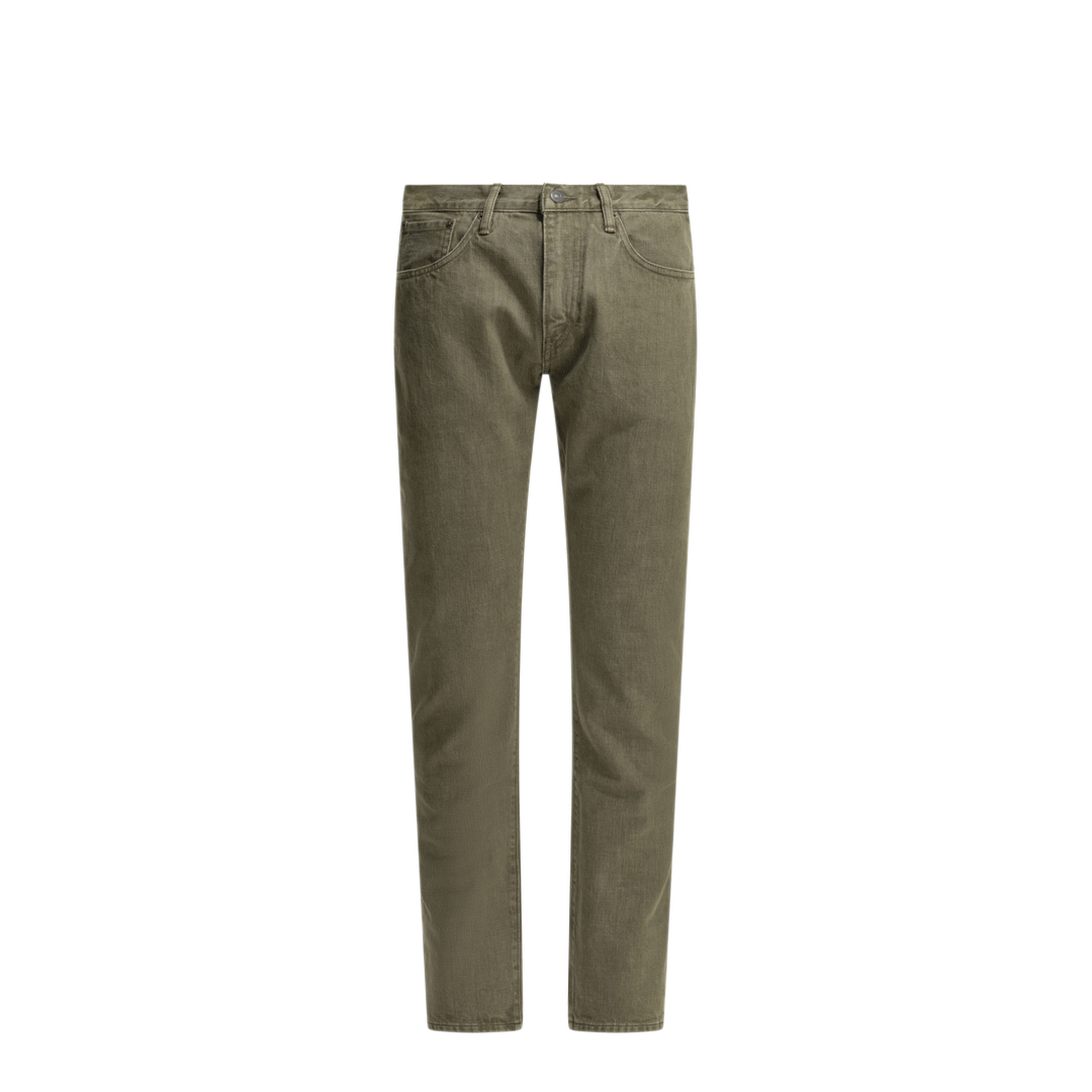 MAYFEYR - RRL by Ralph Lauren - Olive Straight Leg Jeans - 782911174001OLIVE