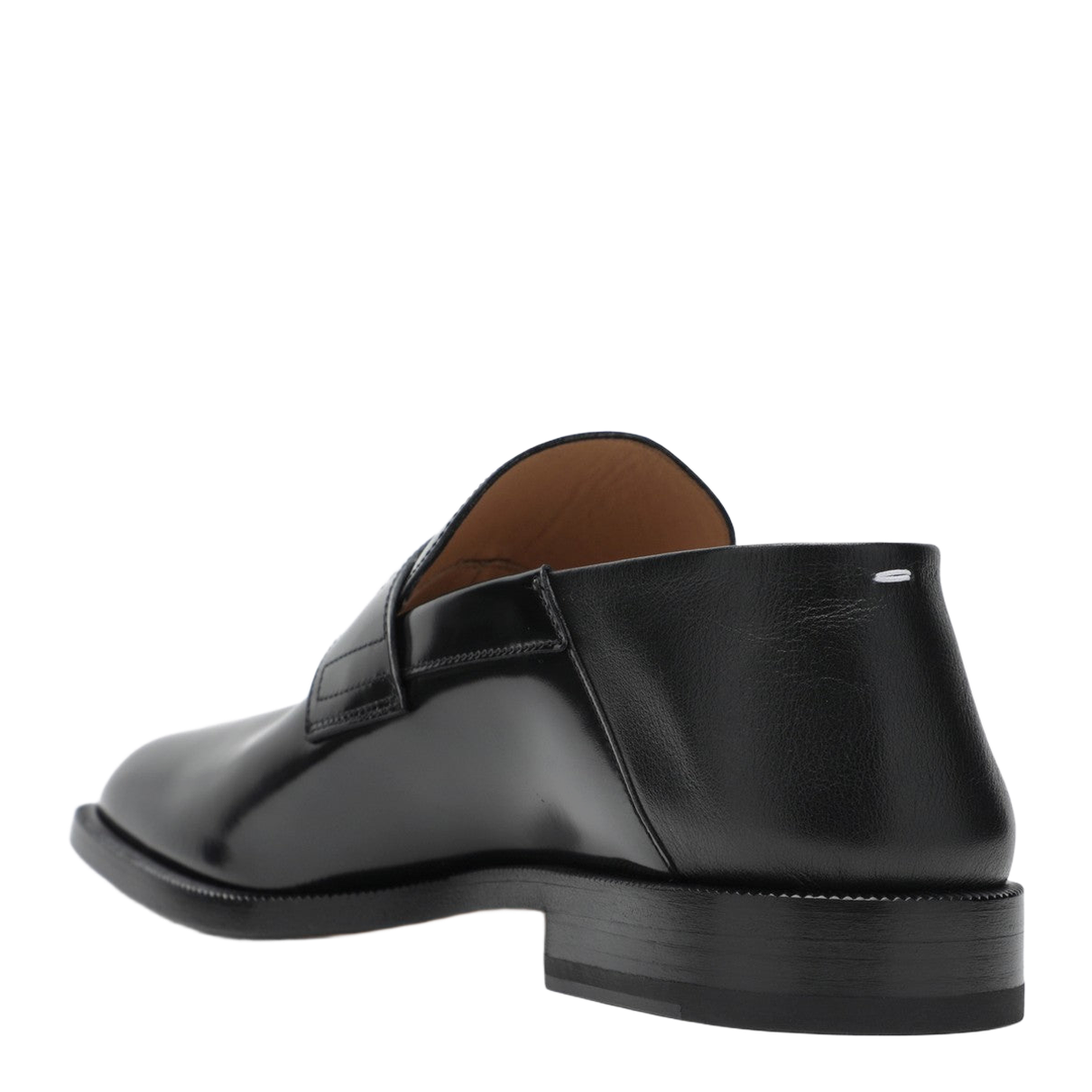 Tabi Loafer in Black Leather