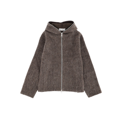 MAYFEYR - Our Legacy - Hooded Sweatshirt - M2266FMMOLEGREYHAIRYWOOL