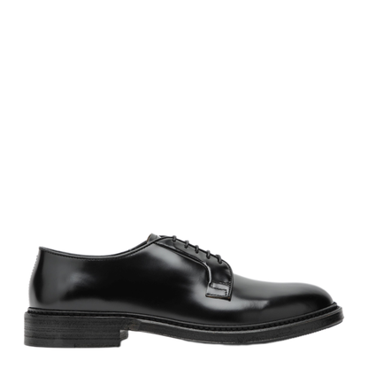 MAYFEYR - Sturlini - Ticino Black Leather Lace Up Shoes - 32000LENE