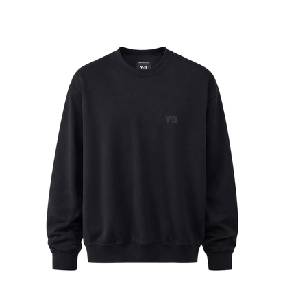 Ribbed Crew Neck Long Sleeve Top