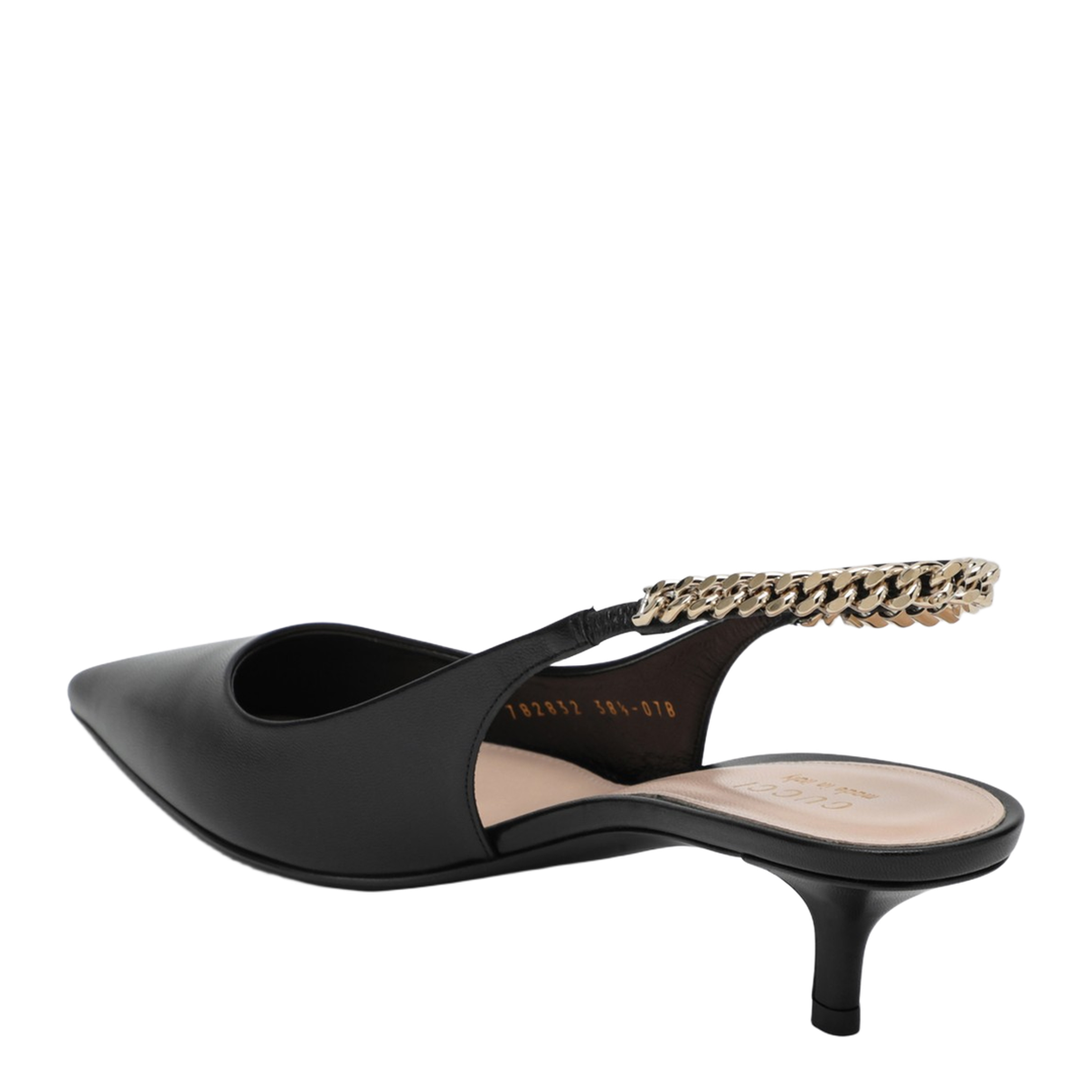 Pumps in Black Leather