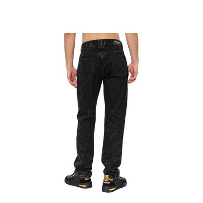 Vintage Effect Jeans Black