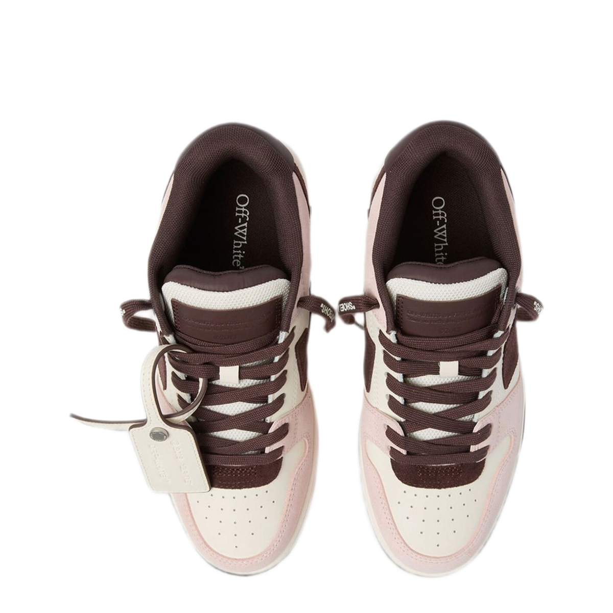 MAYFEYR - Off-White - Panelled Sneakers Pink - OF05731655PNKDBN