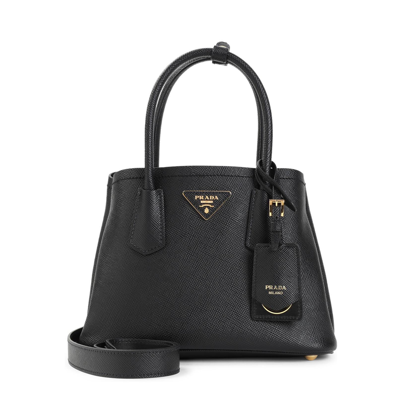 Black Leather Handbag