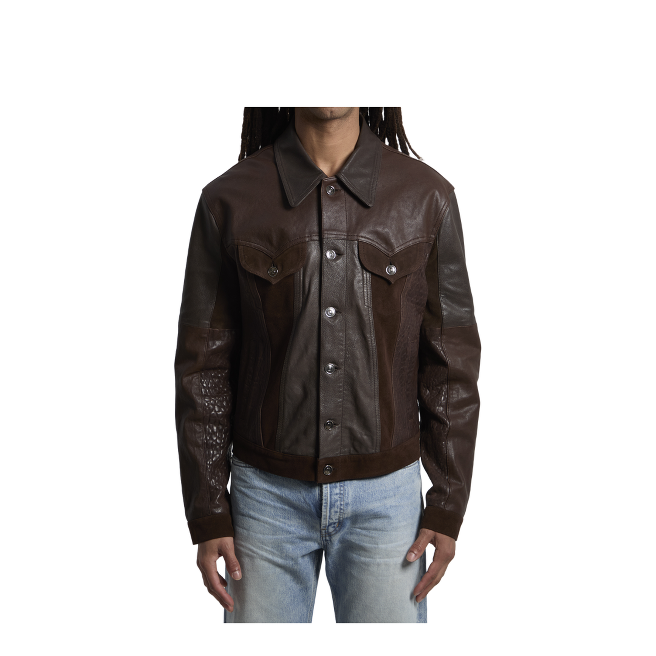 Men's Leather Jacket Brown
