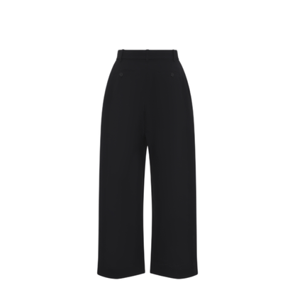 MAYFEYR - Studio Nicholson - Chatto Belted Round Leg Pants - CHATTOSNW1735BLACK