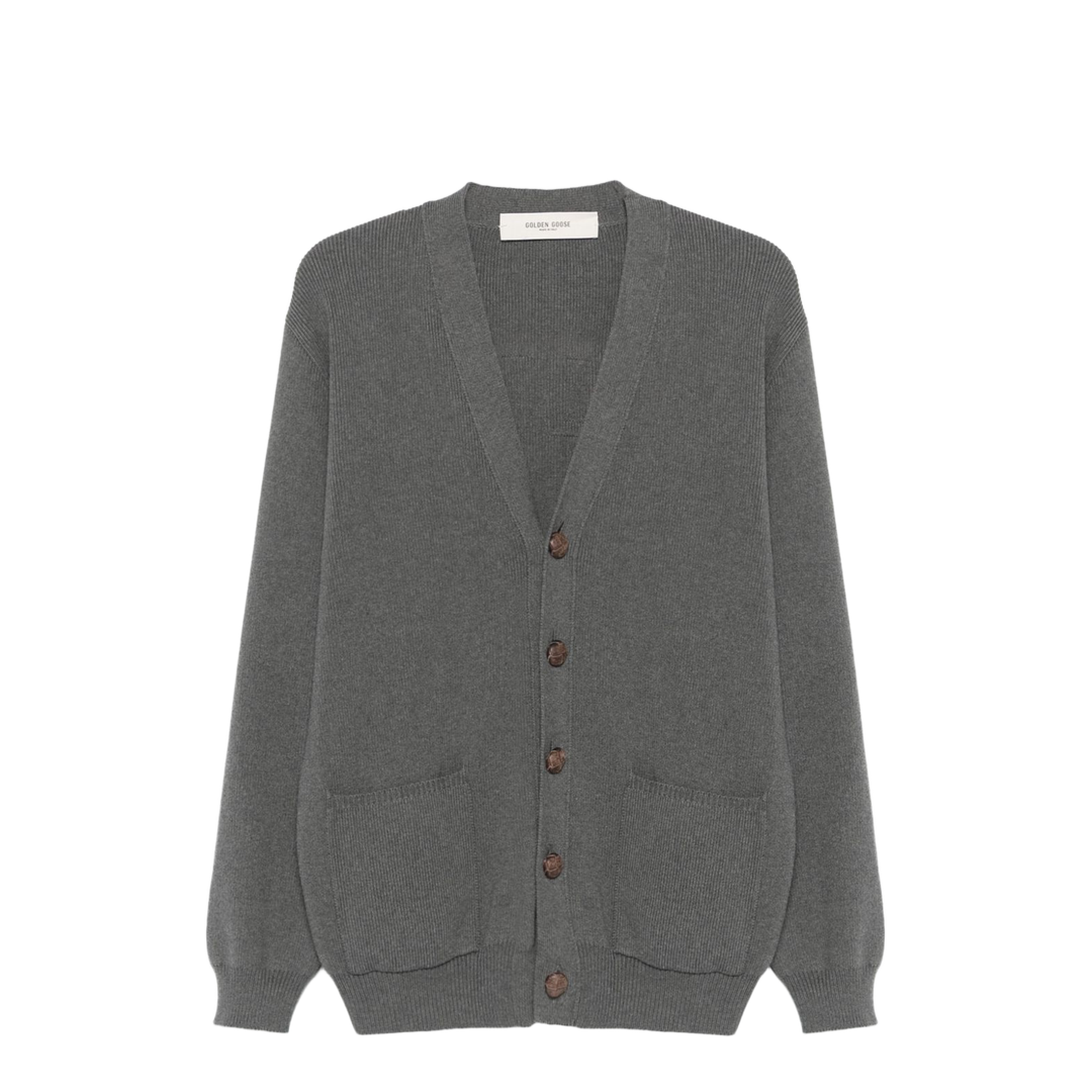 Melange Cotton Cardigan