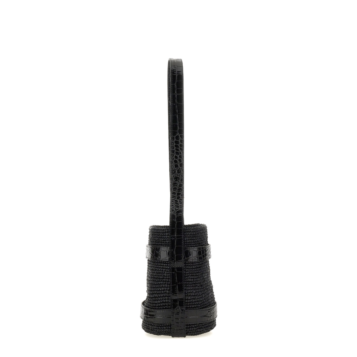 MAYFEYR - MANEBI - Bucket Bag - L98CTRAFFIALEATHERBLACKBLACK