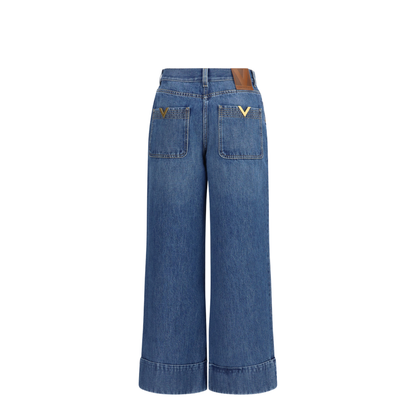 MAYFEYR - Valentino - Logo Detail Jeans - 8B3DD29K9Y8