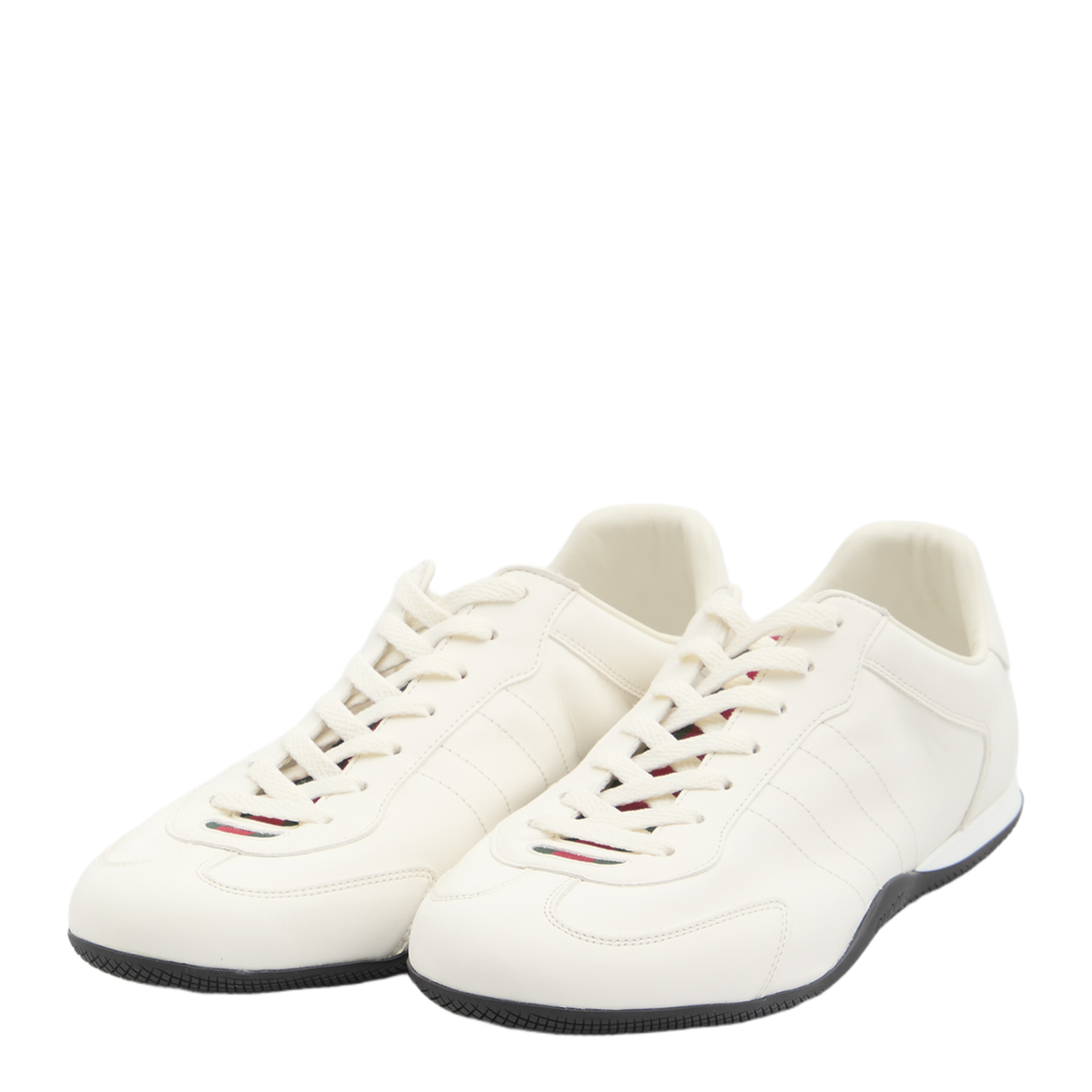 Shift Trainers in White Leather