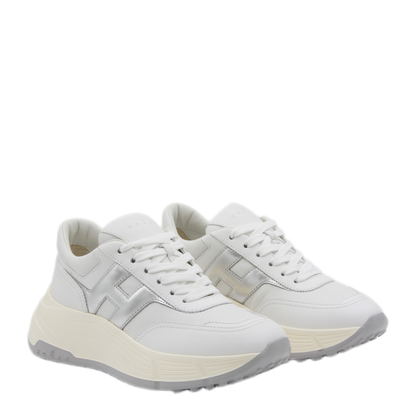 Hi-Fi Leather Sneakers