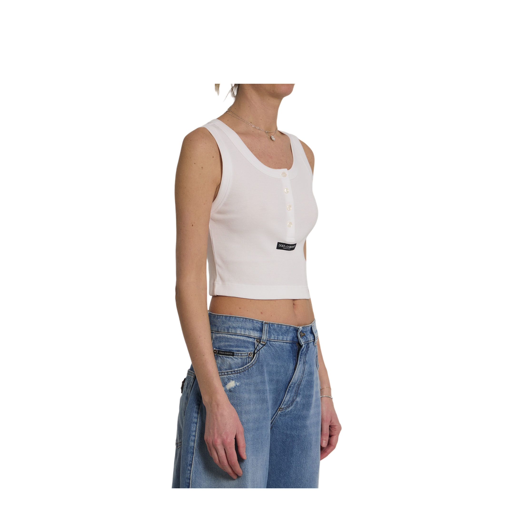 Ribbed tank top