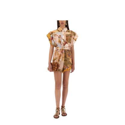 Ascension Linen Playsuit