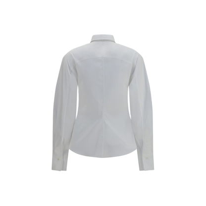 MAYFEYR - Brunello Cucinelli - Cotton Blend Shirt With Tie - MP091M3A46C159