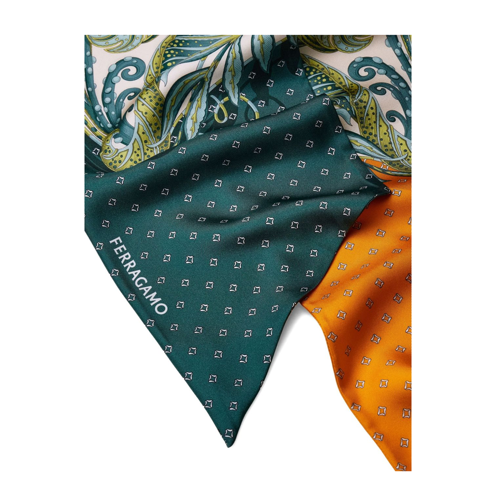 Printed Silk Foulard