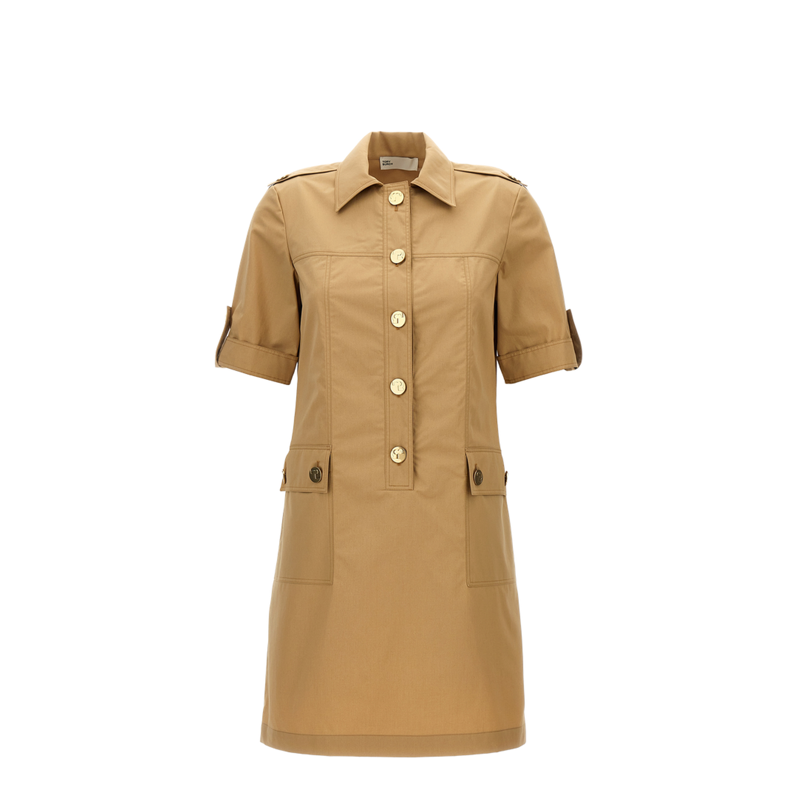 Cotton Camp Dress - Beige