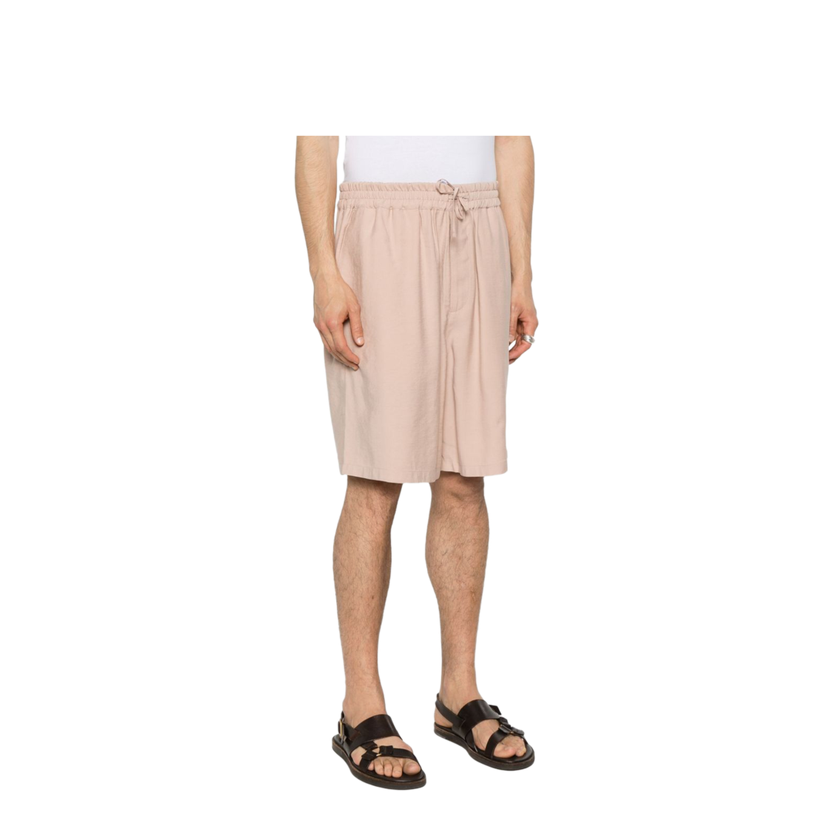 Drawstring Bermuda Shorts
