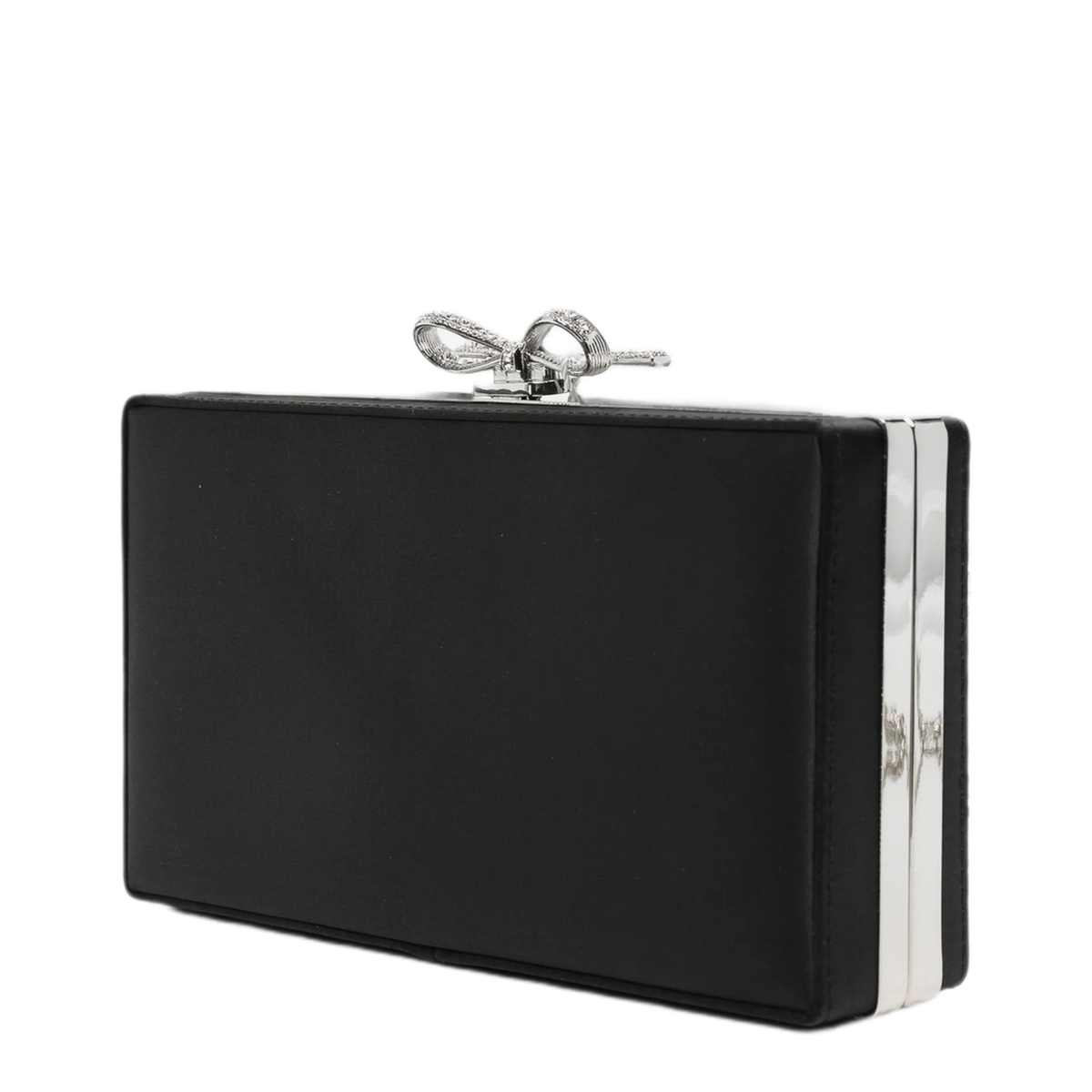 AQUA Crystal Clutch - Silver
