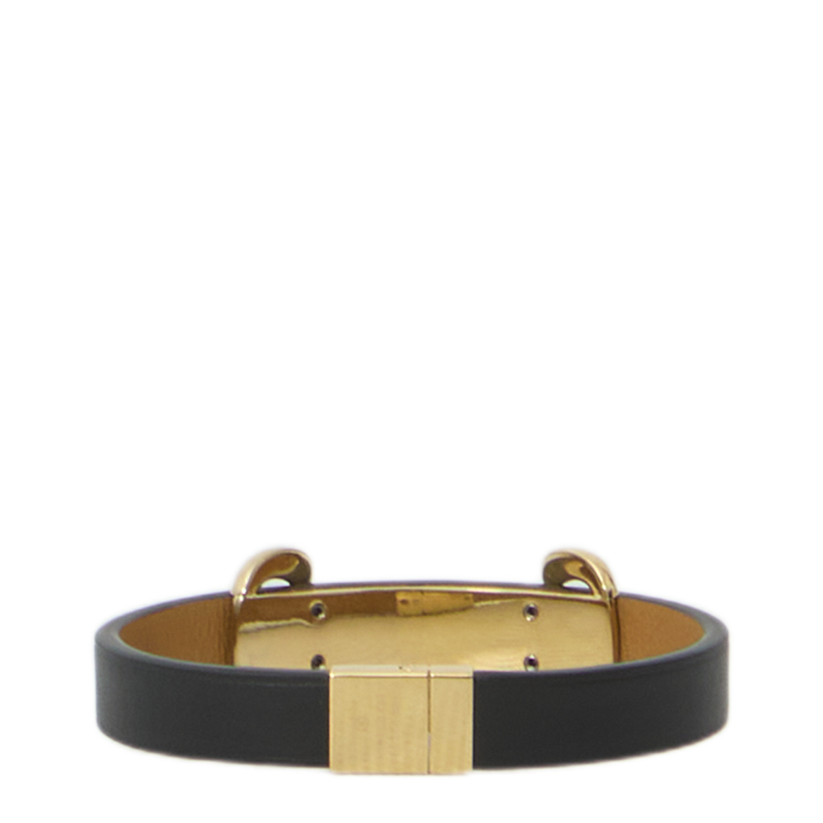 MAYFEYR - Gucci - Leather Bracelet With Horsebit Detail - 874621IAAG88519