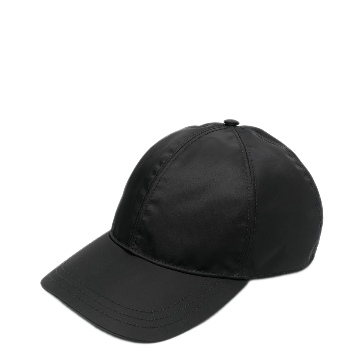 Black Nylon Baseball Cap