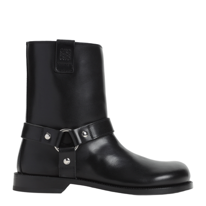 MAYFEYR - Loewe - Campo Biker Shearling Boots - LSS4285X01