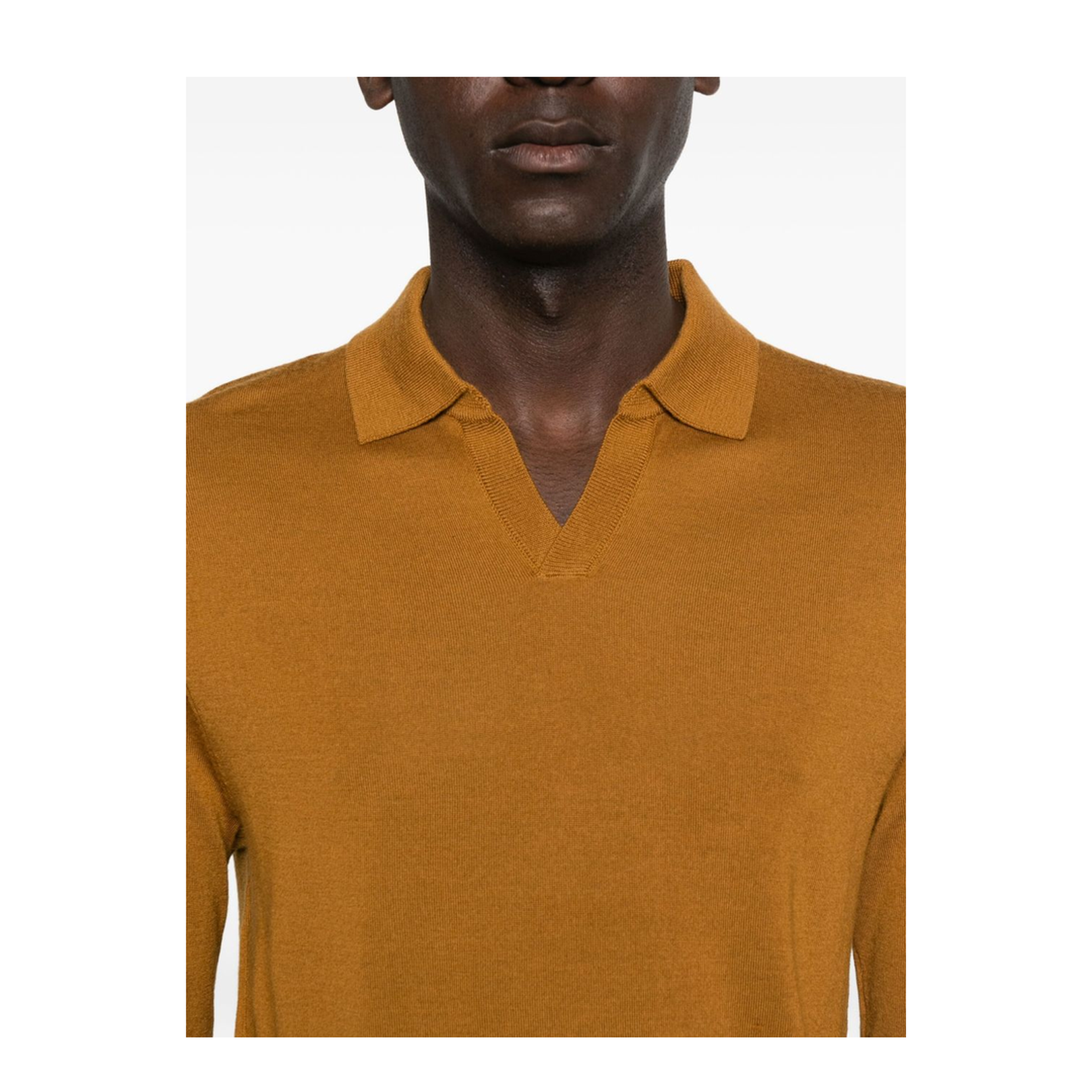 Polo Neck Sweater Long Sleeves