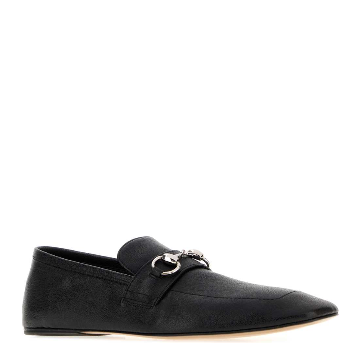 MAYFEYR - Gucci - Black Leather Moccasin Loafers - 871865AAGEH1000
