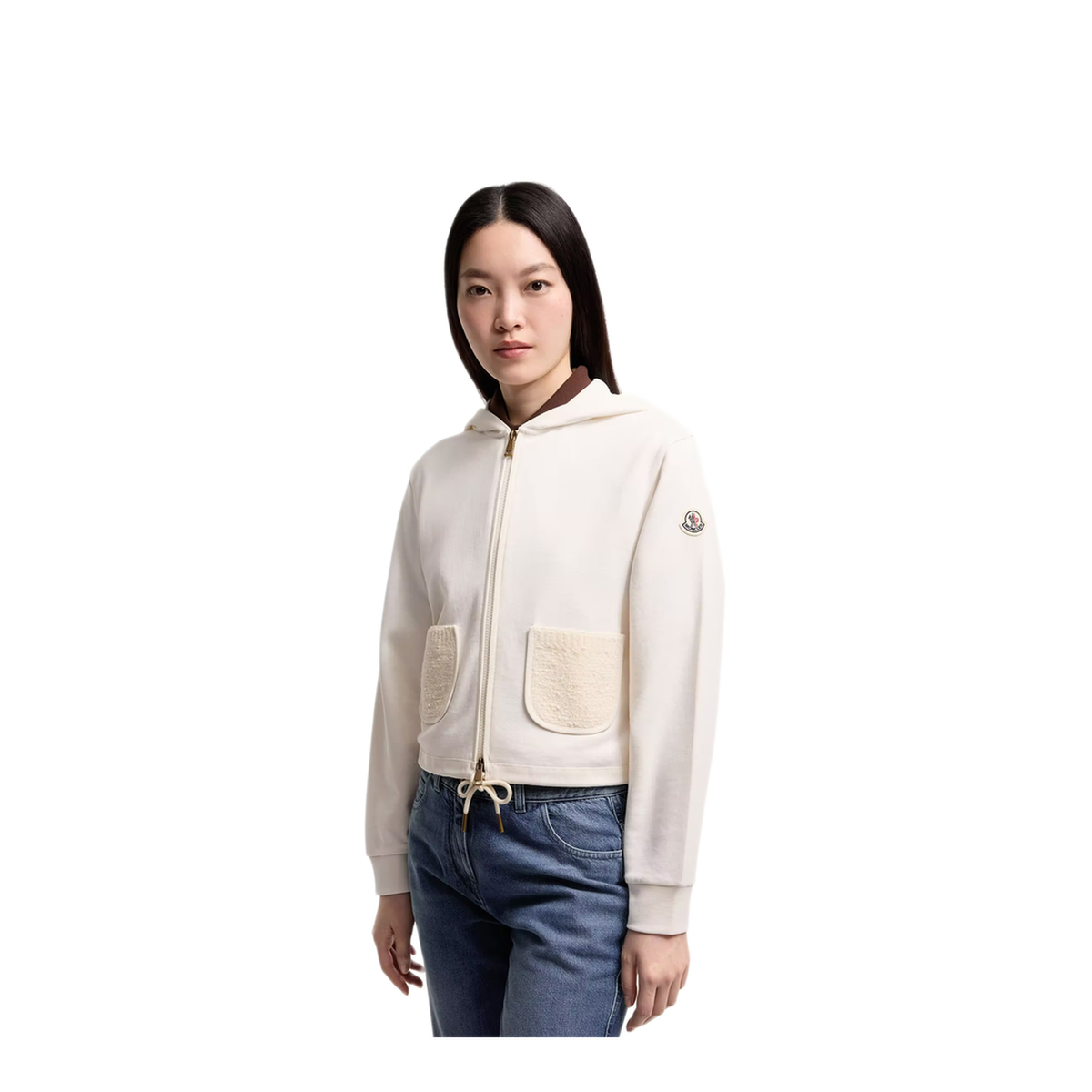 MAYFEYR - Moncler - Cotton Blend Zip Up Sweatshirt - L20938G0000589A8F034