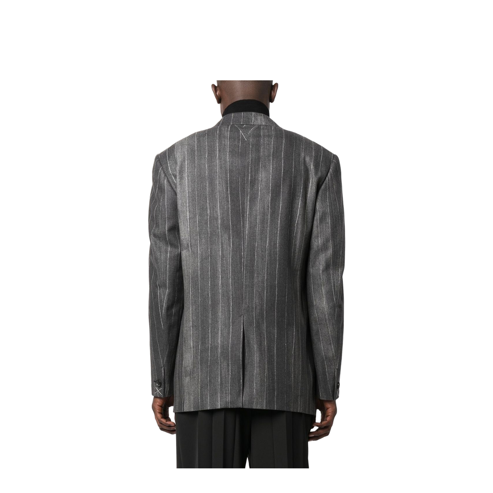 Wool Tailored Jacket Brown