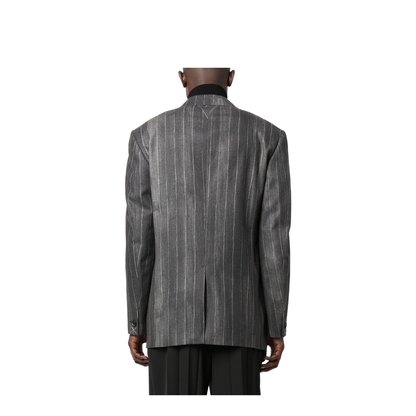 Wool Tailored Jacket Brown